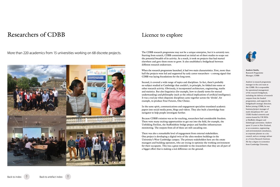 Researchers of CDBB